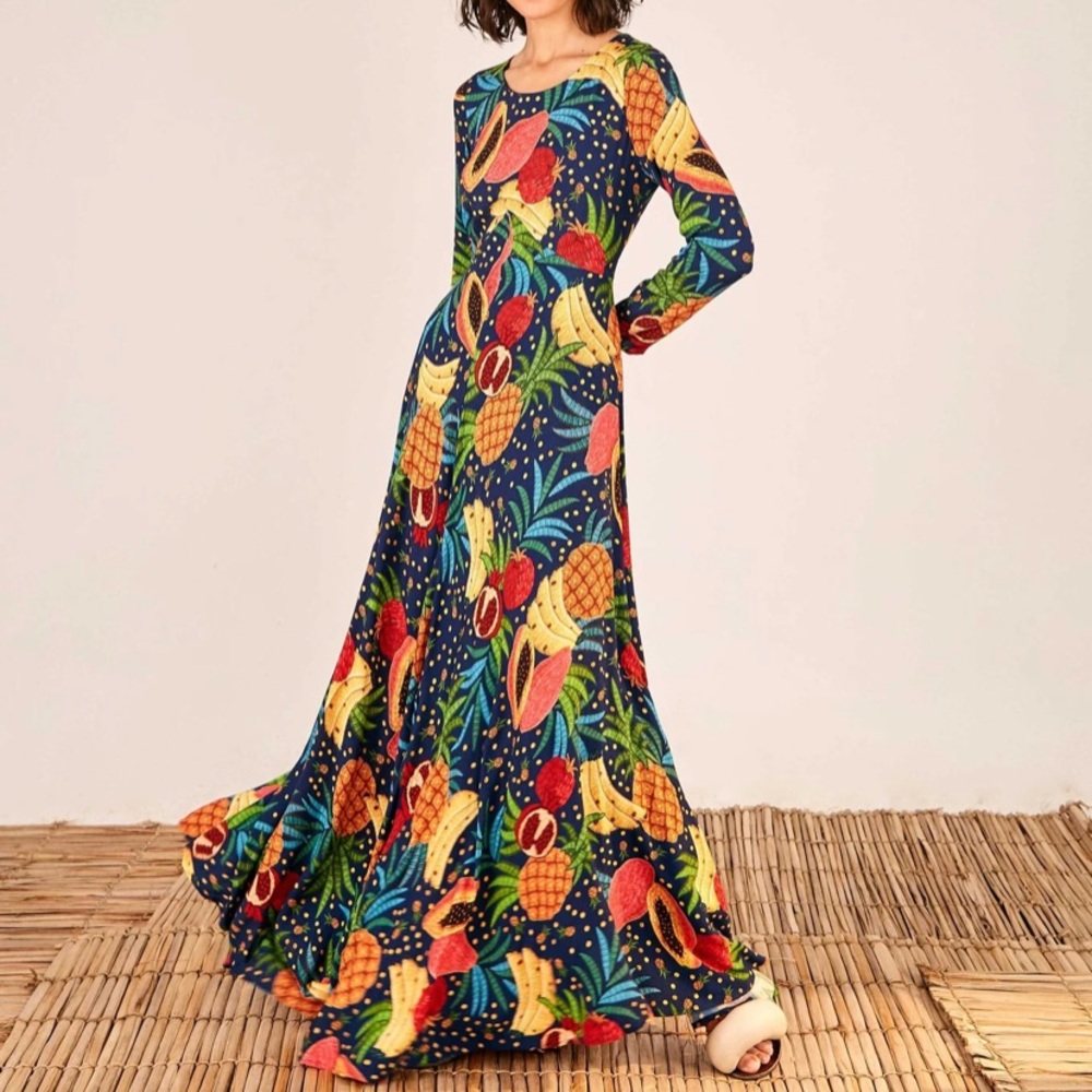 Farm Rio Fruit Maxi Dress